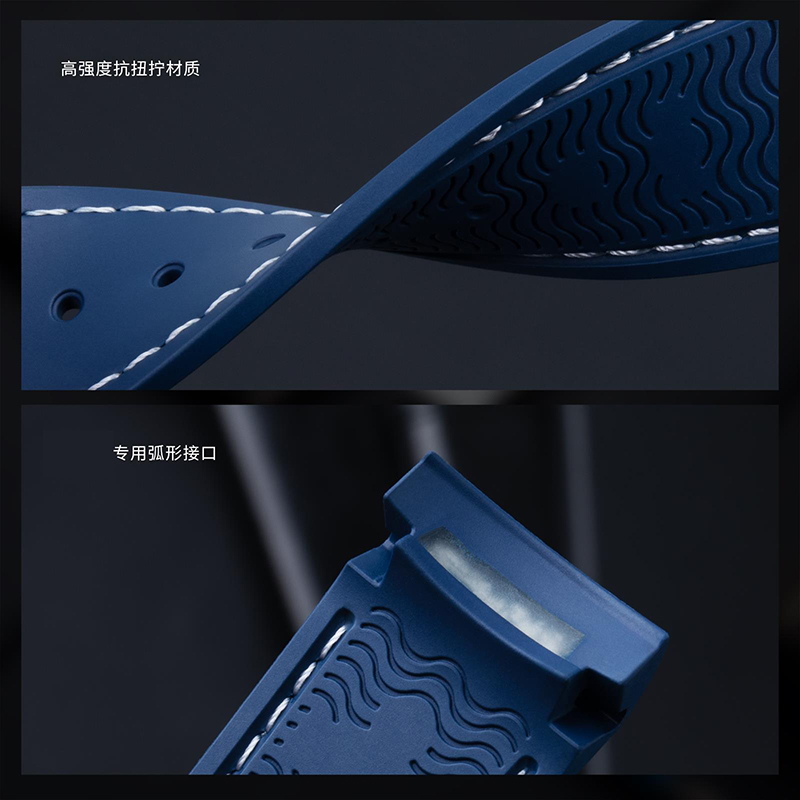 Curved End Rubber Silicone Wat - Omega Watch Speedmaster review and price