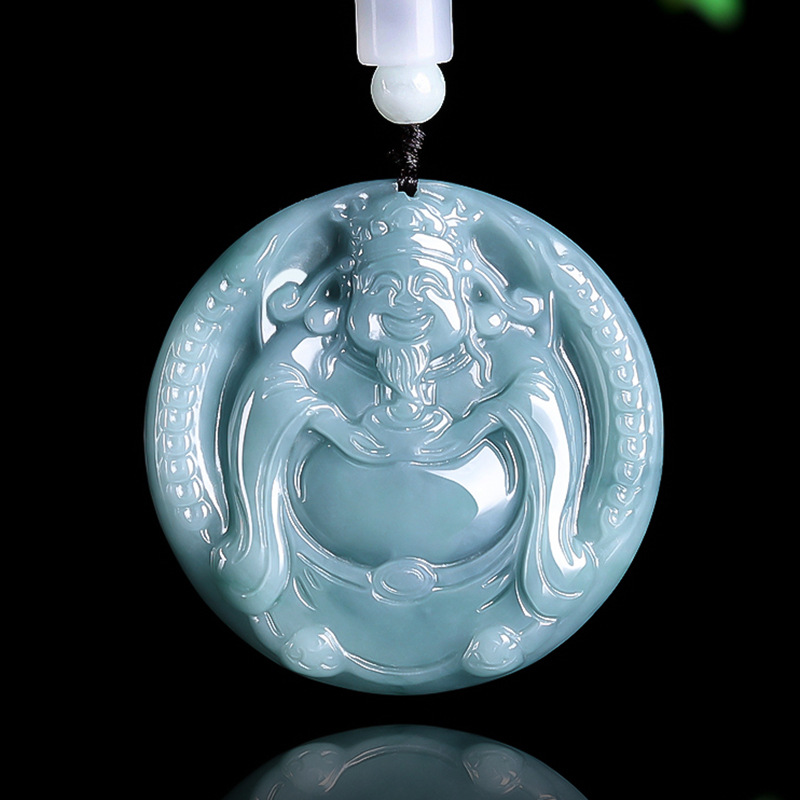 Burmese Jadeite God of Wealth  - Jewelry & Watches Sp Z Oo Ul Frezerów 3 review and price