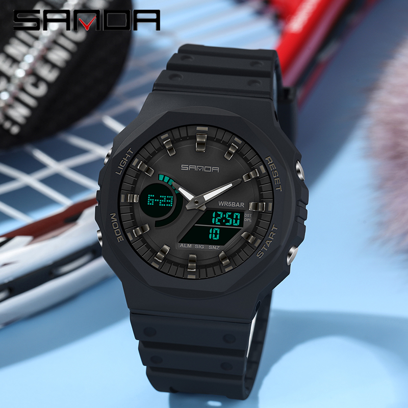 SANDA Top Luxury Men's Quartz  - Seiko Watch 5 Sports review and price