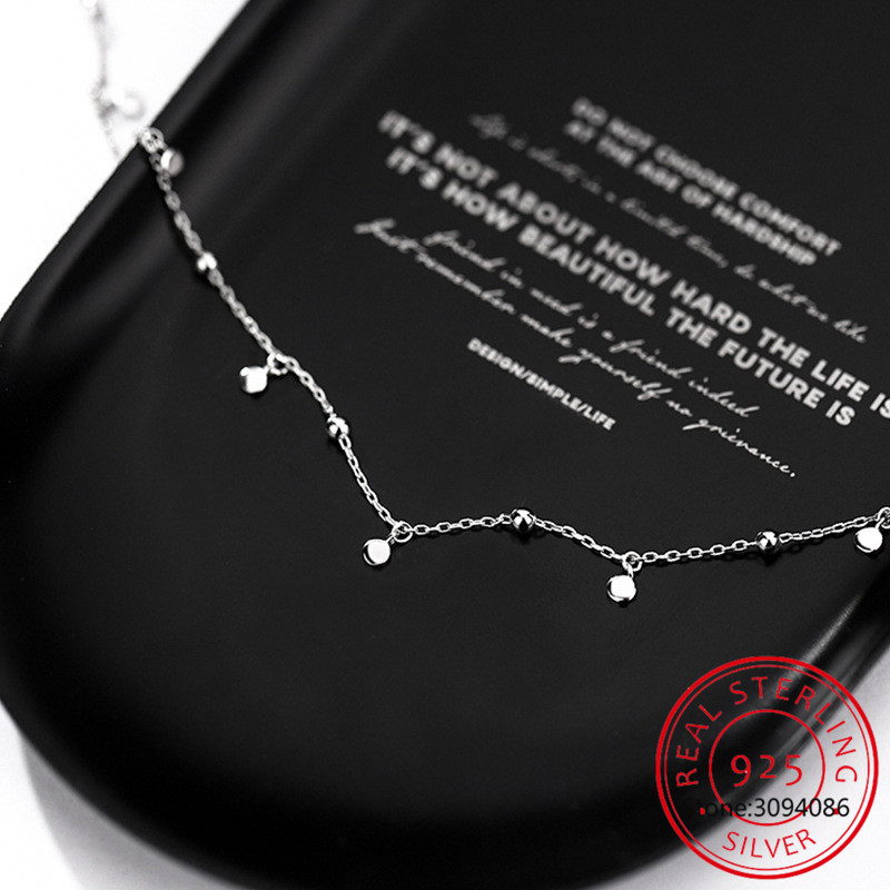 925 Sterling Silver Delicate J - Crystal Choker Necklace review and price