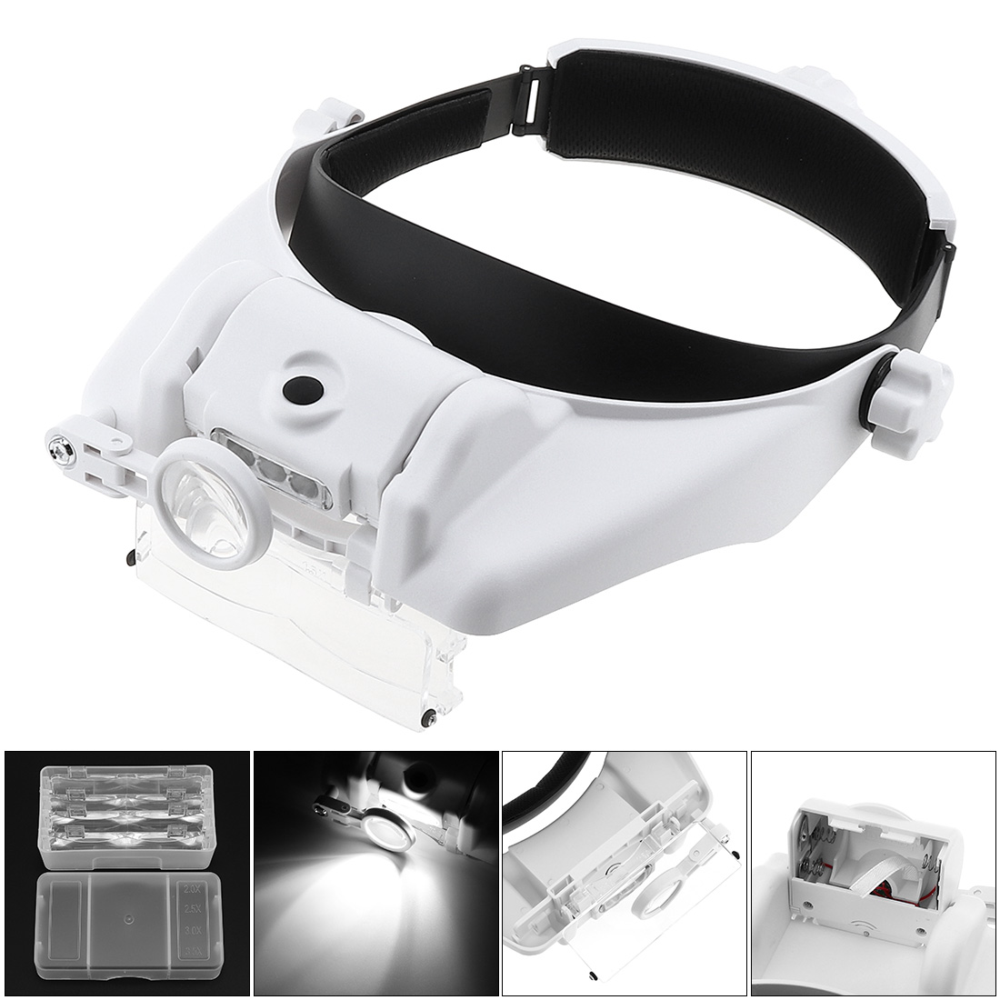 Adjustable Headband Eyeglass M - Jewelry Eyewear Watches & Accessories review and price
