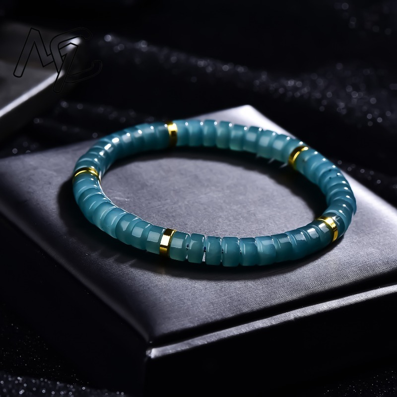 Natural Jadeite Blue Water Aba - Jewelry & Watches Sp Z Oo Ul Frezerów 3 review and price