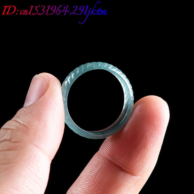 Blue Real Burmese Jadeite Ring - Jewelry & Watches Sp Z Oo Ul Frezerów 3 review and price