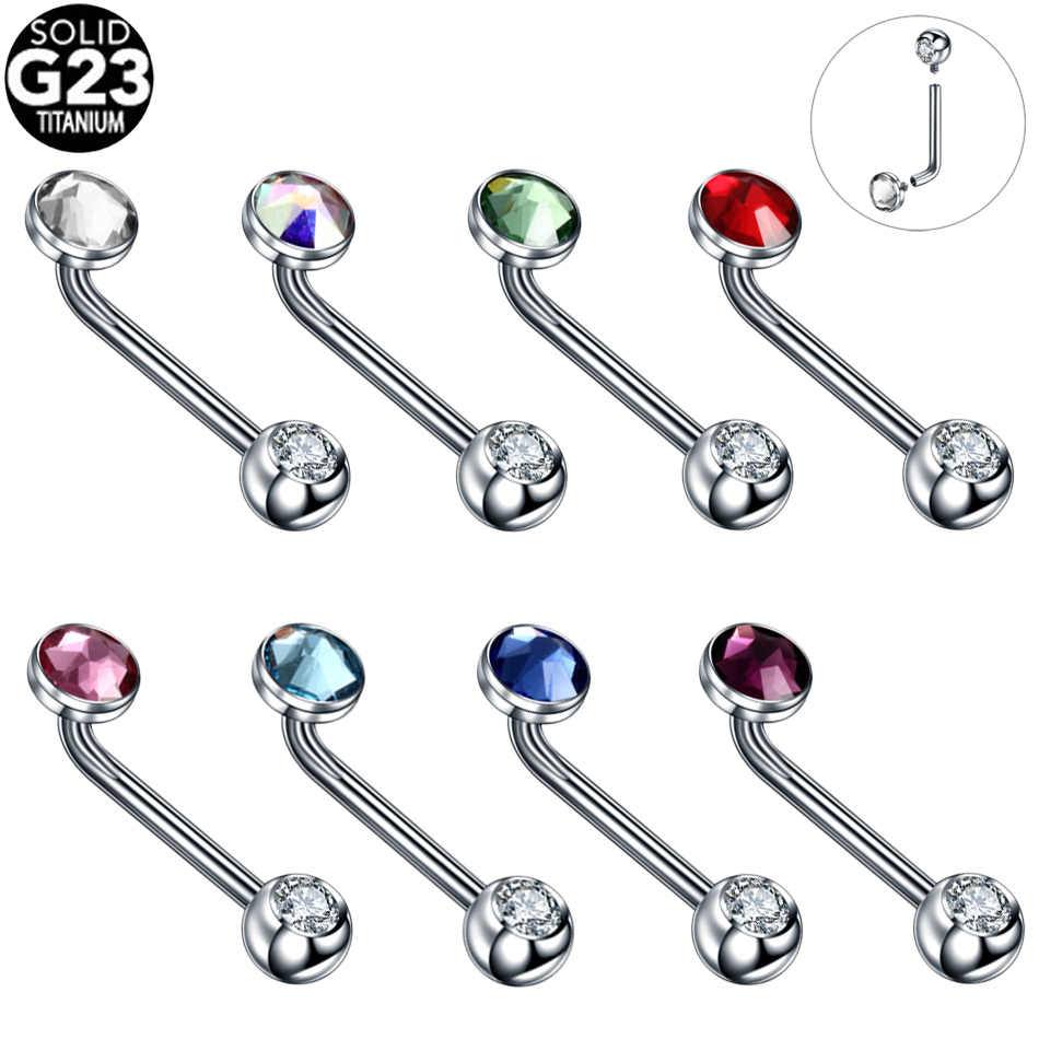1PC G23 Titanium Crystal Chris - Christina Jewelry & Watches Marguerite Ørestik Forgyldt Sølv review and price