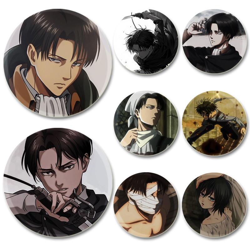 58mm Levi Ackerman Anime Chara - Levi Jewelry & Watches Inc review and price