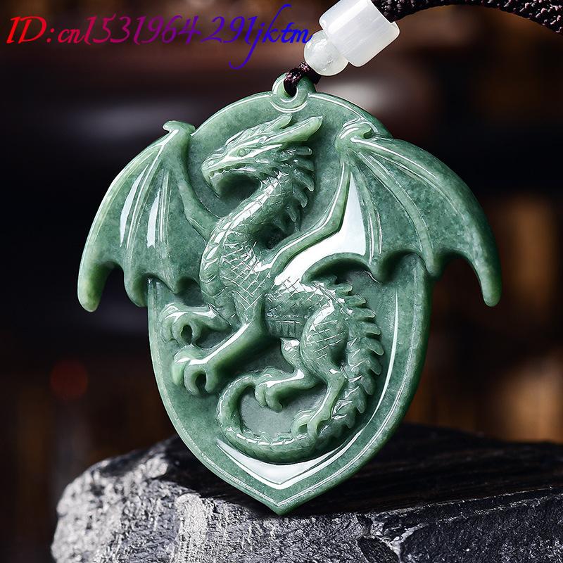 Natural Burmese Jadeite Dragon - Jewelry & Watches Sp Z Oo Ul Frezerów 3 review and price