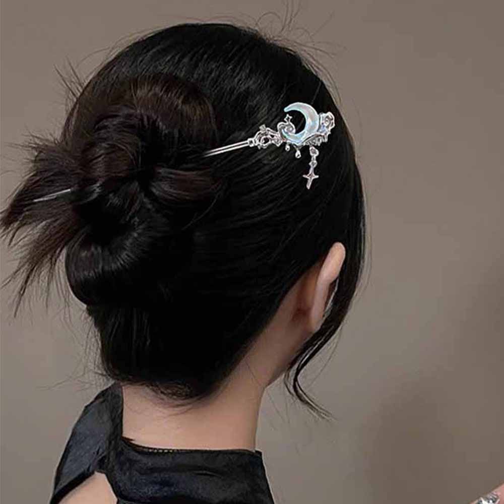 Moonstone Star Moon Hair Stick - Shop Jewelry & Watches Near Me review and price