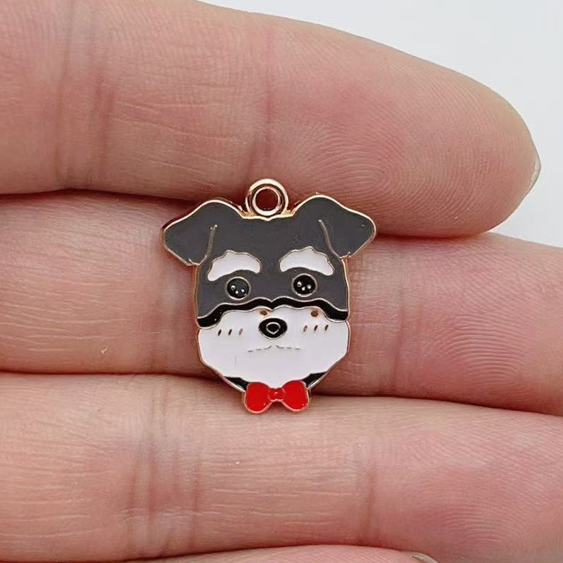 12pcs cartoon pet spotted dog  - Drop Earrings review and price