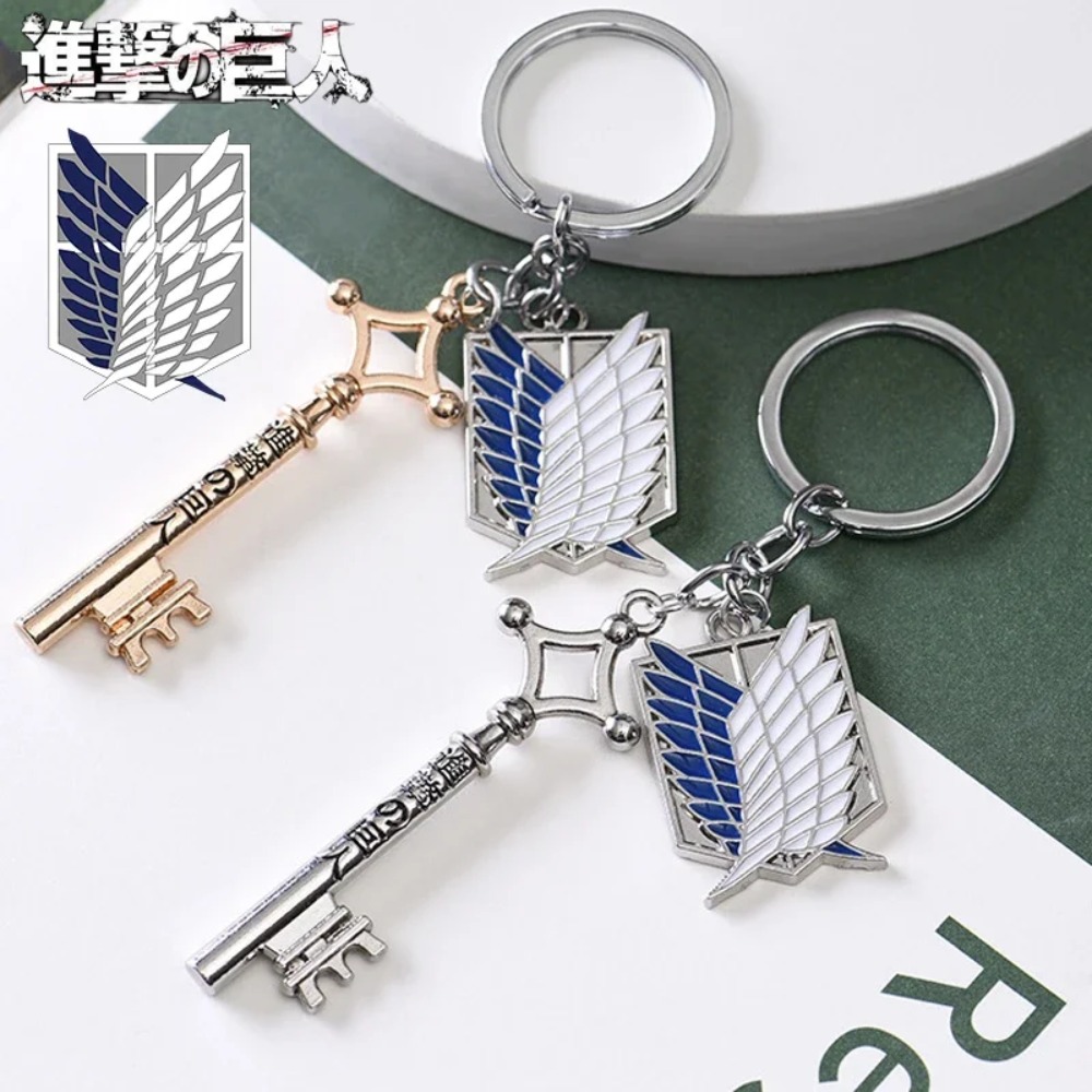 Attack on Titan Metal Keychain - Levi Jewelry & Watches Inc review and price
