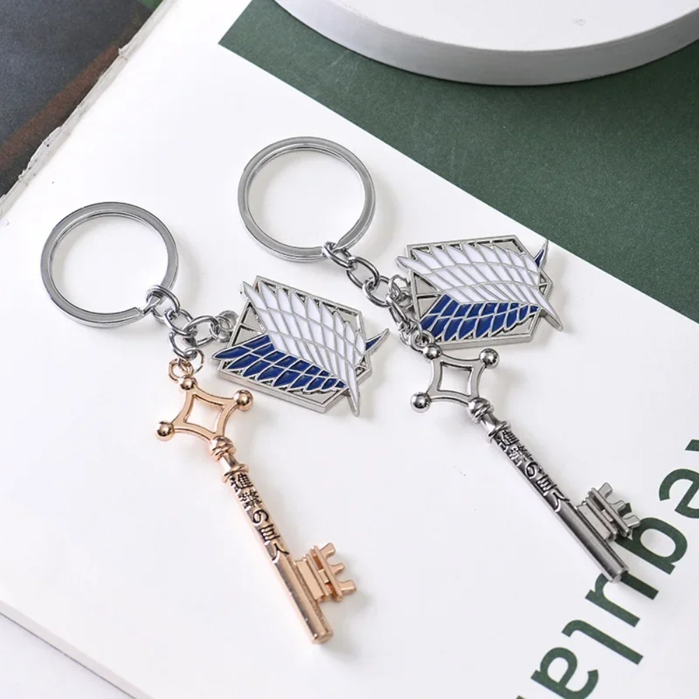 Attack on Titan Metal Keychain - Levi Jewelry & Watches Inc review and price