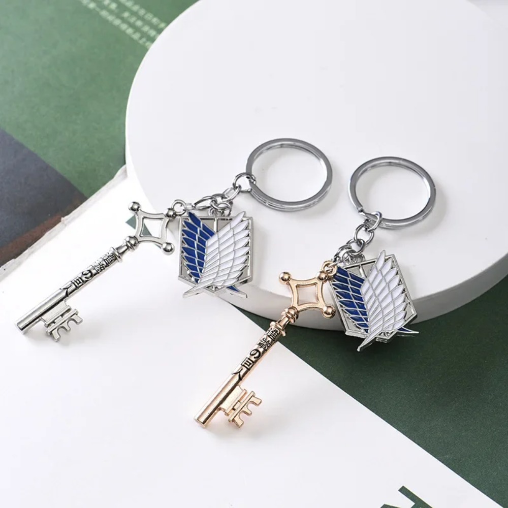Attack on Titan Metal Keychain - Levi Jewelry & Watches Inc review and price