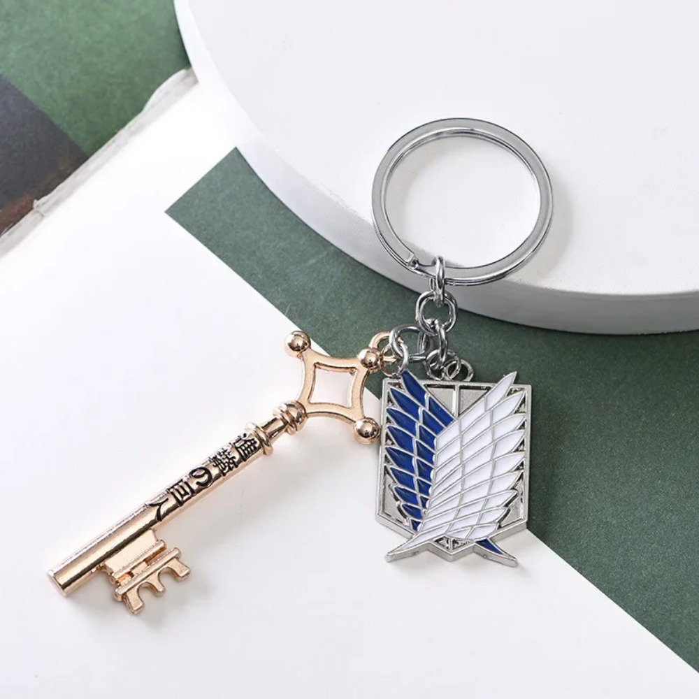 Attack on Titan Metal Keychain - Levi Jewelry & Watches Inc review and price