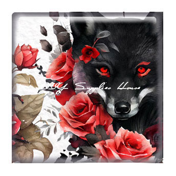10pcs/lots Halloween Gothic Re - Wolf Jewelry & Watches Tampa review and price