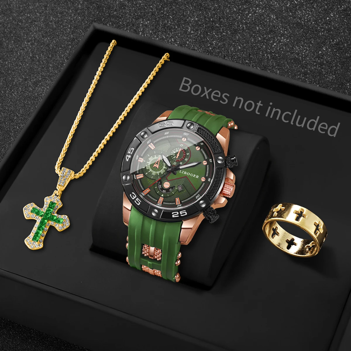 3PCS Fashion Male Sports Watch - Jewelry Like Watches review and price