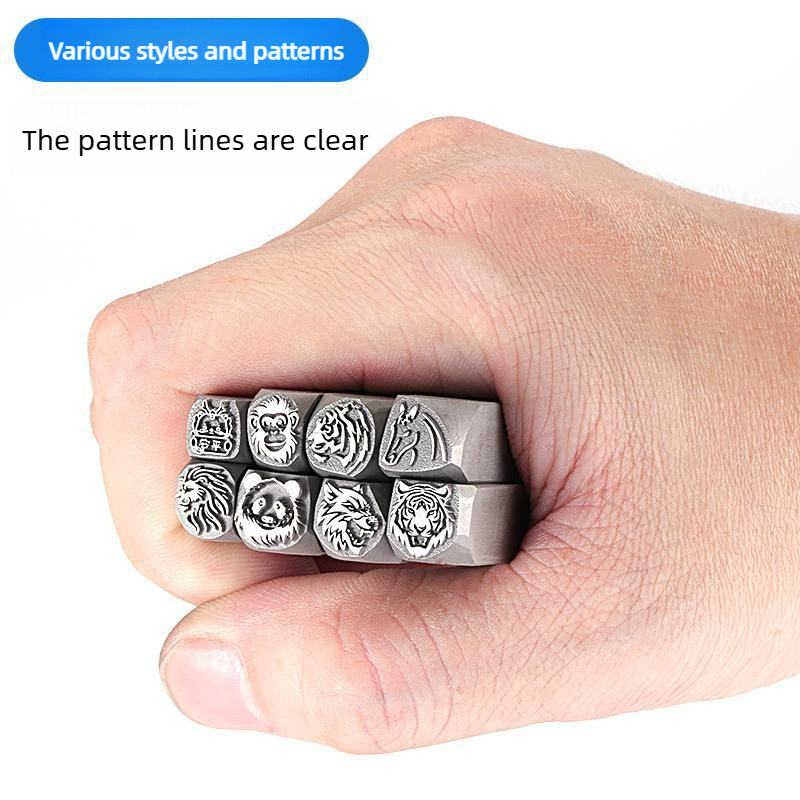 Animal Head Steel Stamp Punch, - Wolf Jewelry & Watches Tampa review and price