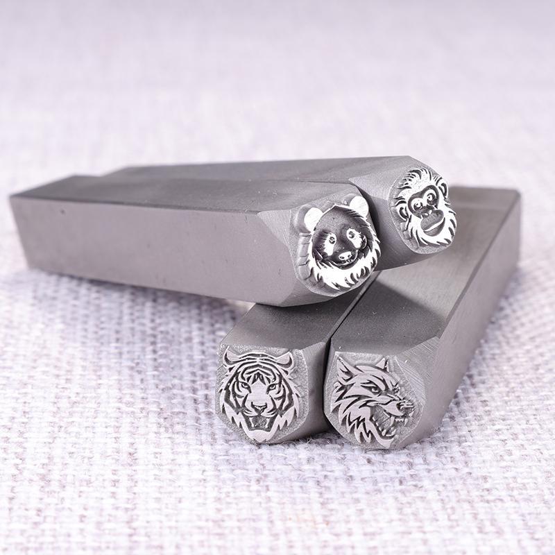 Animal Head Steel Stamp Punch, - Wolf Jewelry & Watches Tampa review and price