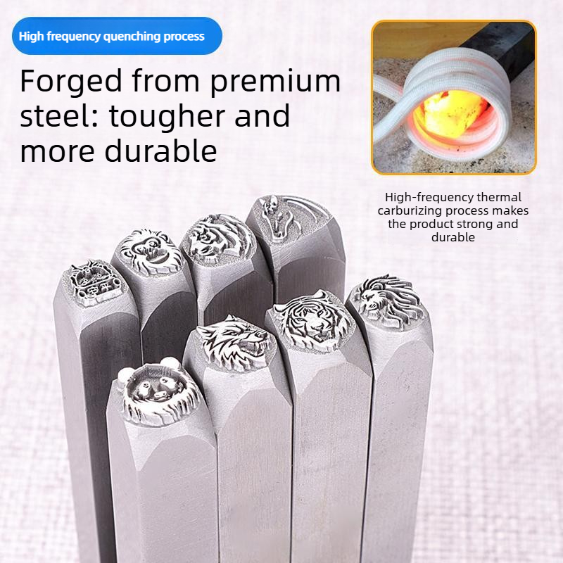Animal Head Steel Stamp Punch, - Wolf Jewelry & Watches Tampa review and price