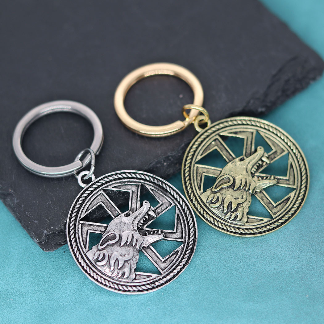 Harajuku Style Slavic Men Keyc - Wolf Jewelry & Watches Tampa review and price