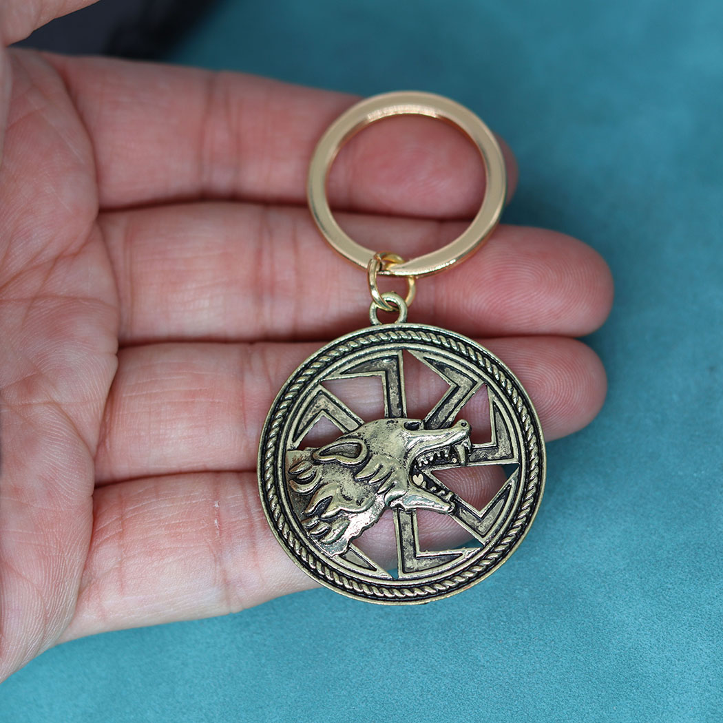 Harajuku Style Slavic Men Keyc - Wolf Jewelry & Watches Tampa review and price