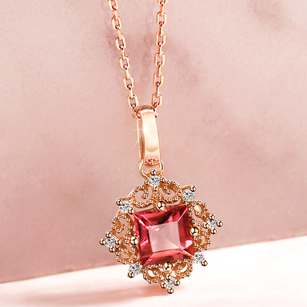 Vintage carving small Ruby gem - Crystal Choker Necklace review and price