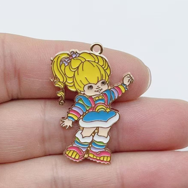 10pcs Cute Little Girl Enamel  - Drop Earrings review and price