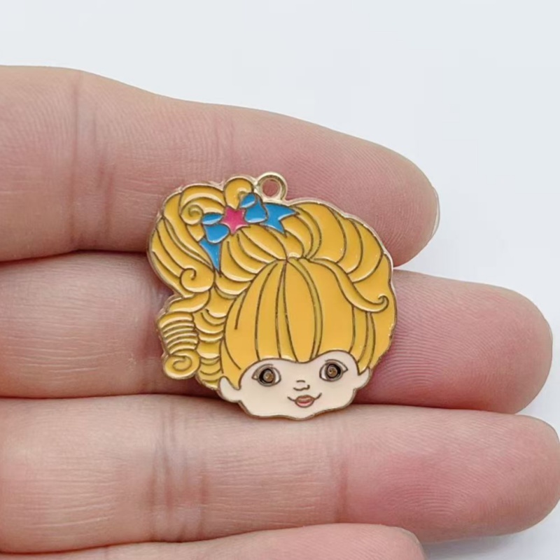 10pcs Cute Little Girl Enamel  - Drop Earrings review and price