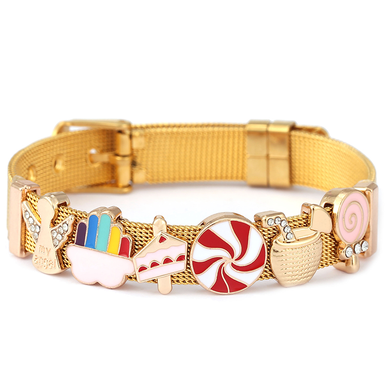 Gold Color Stainless Steel Str - Jewelry Watches For Kids review and price