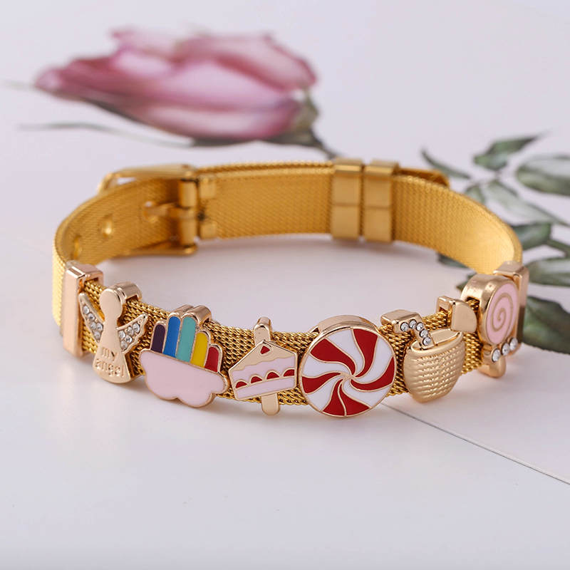 Gold Color Stainless Steel Str - Jewelry Watches For Kids review and price