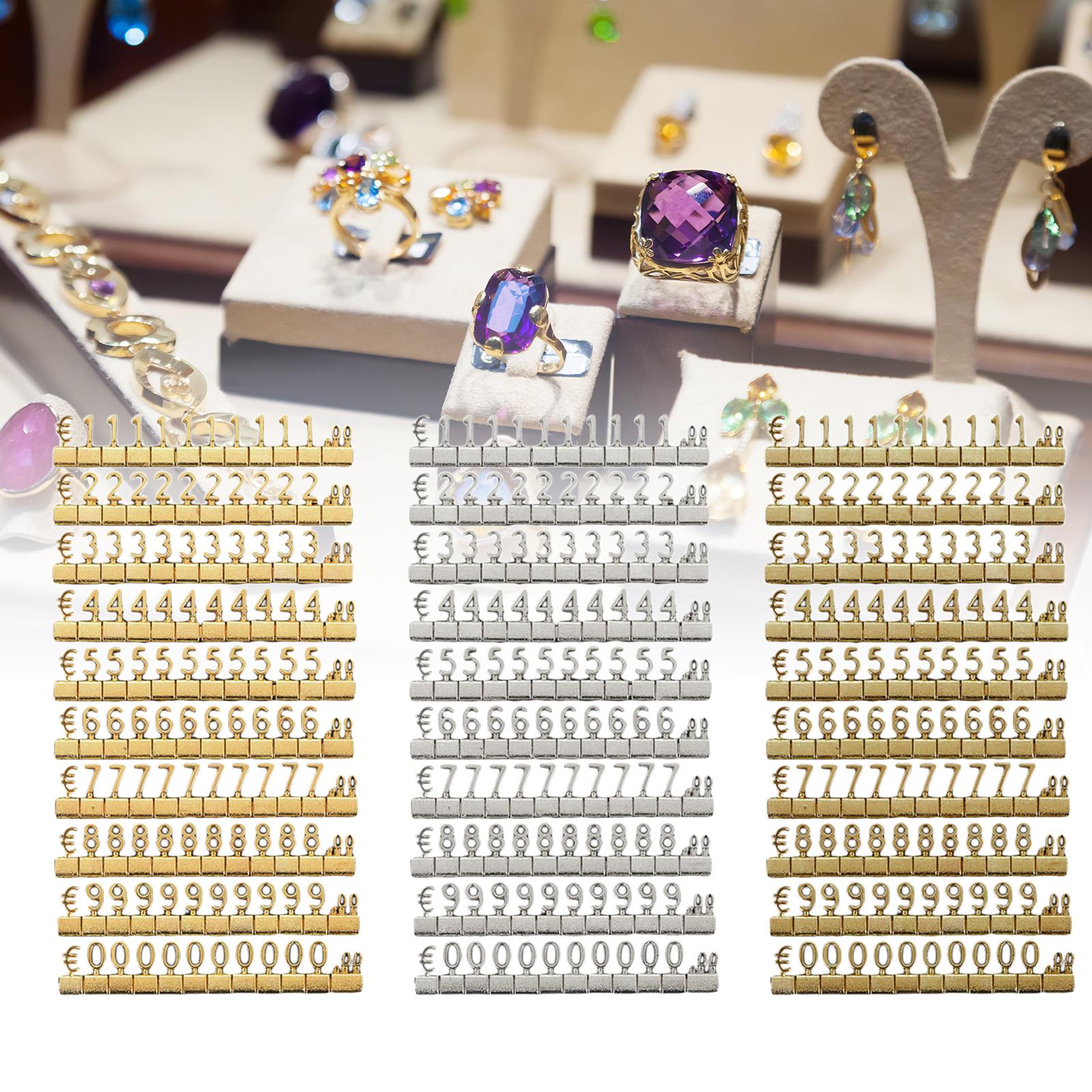 Cube price display tags, small - Jewelry Shop Watches review and price