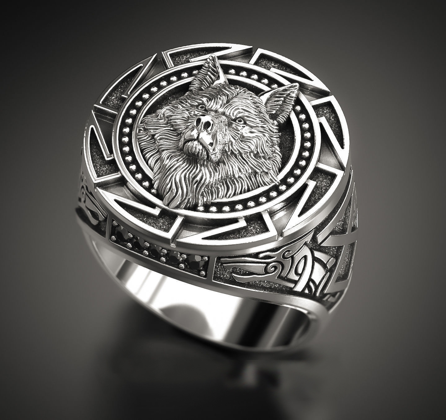 925 Sterling Silver Vintage Wo - Wolf Jewelry & Watches Tampa review and price
