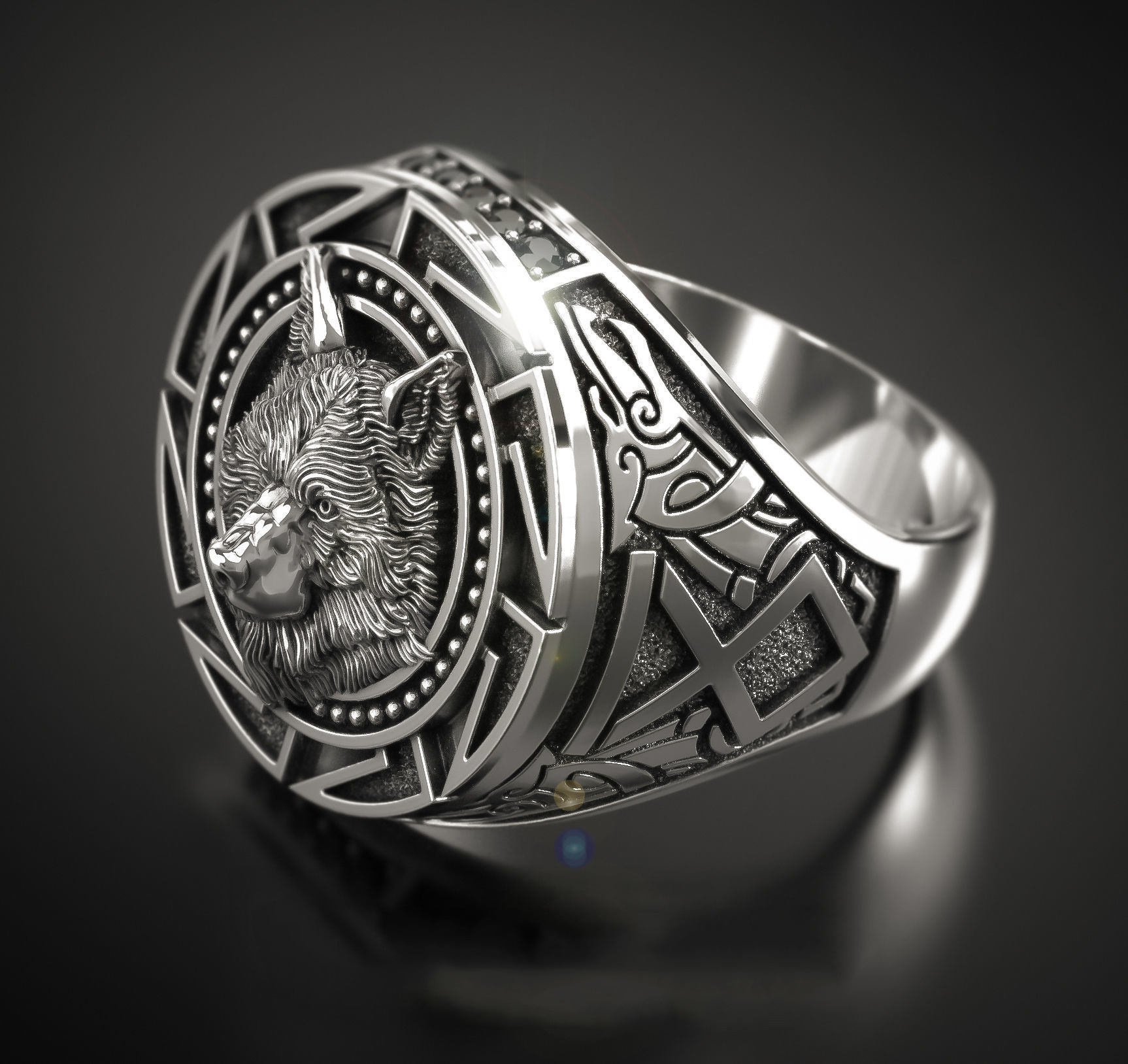 925 Sterling Silver Vintage Wo - Wolf Jewelry & Watches Tampa review and price
